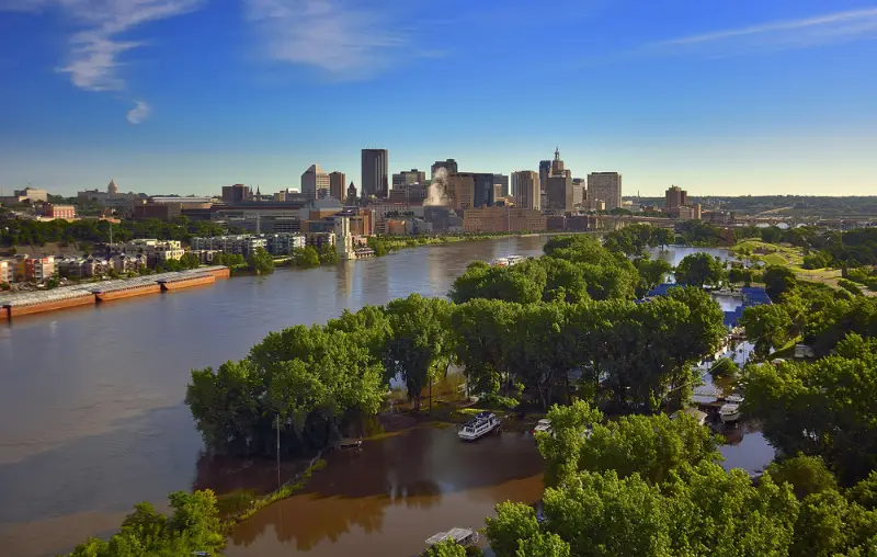 Saint Paul City in Minnesota